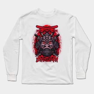 daruma mascot Long Sleeve T-Shirt